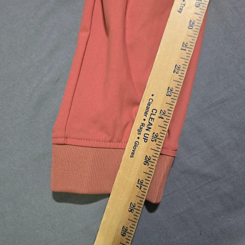 VRST Joggers Men Medium Salmon Pink Activewear Stretch Pants